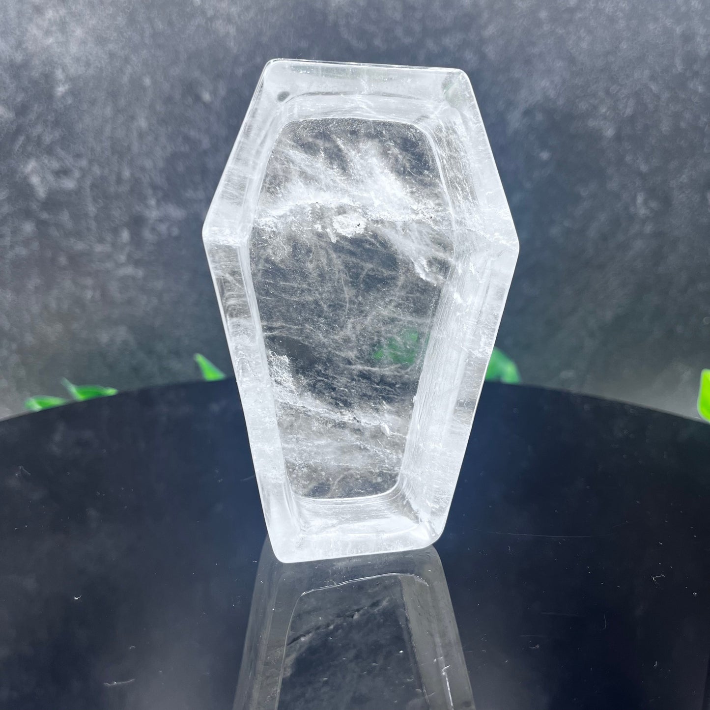 Clear Quartz Coffin Bowl